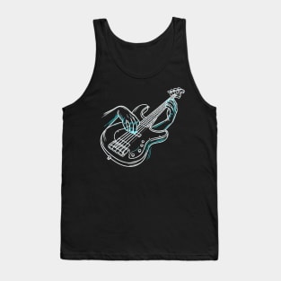 Neon Bass-Man Tank Top